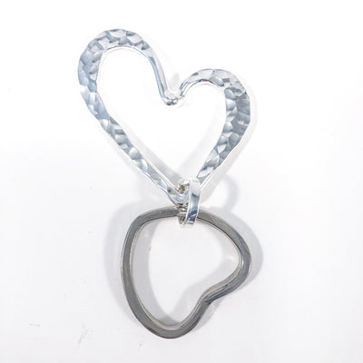 Sterling Heart Keyring by Judie Raiford