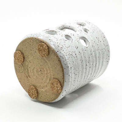 bottom detail view of Votive Holder by Terrie Ponder Watch