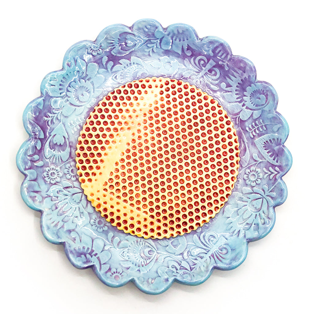 Flower Dessert Plate