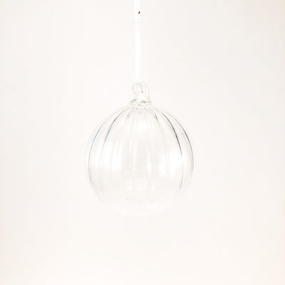 Transparent Glass Ornaments