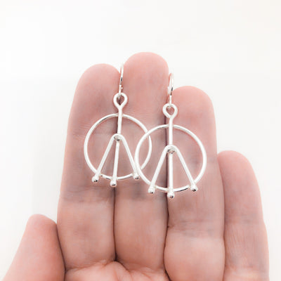Peace Sign Earrings