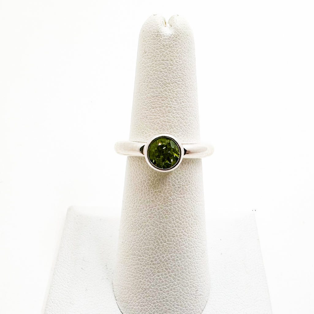 Sterling Deanna Ring with Peridot