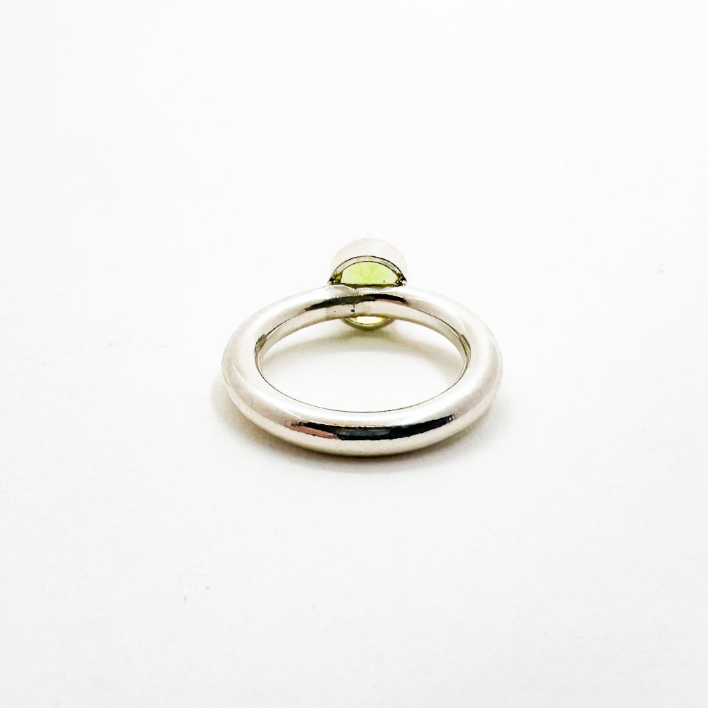 Sterling Deanna Ring with Peridot