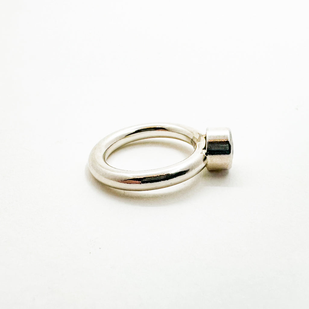 Sterling Deanna Ring with Peridot