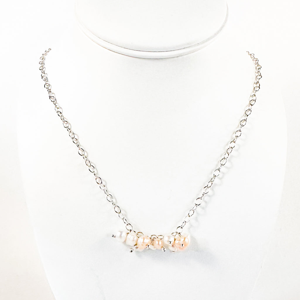 Honeysuckle Pearl Necklace