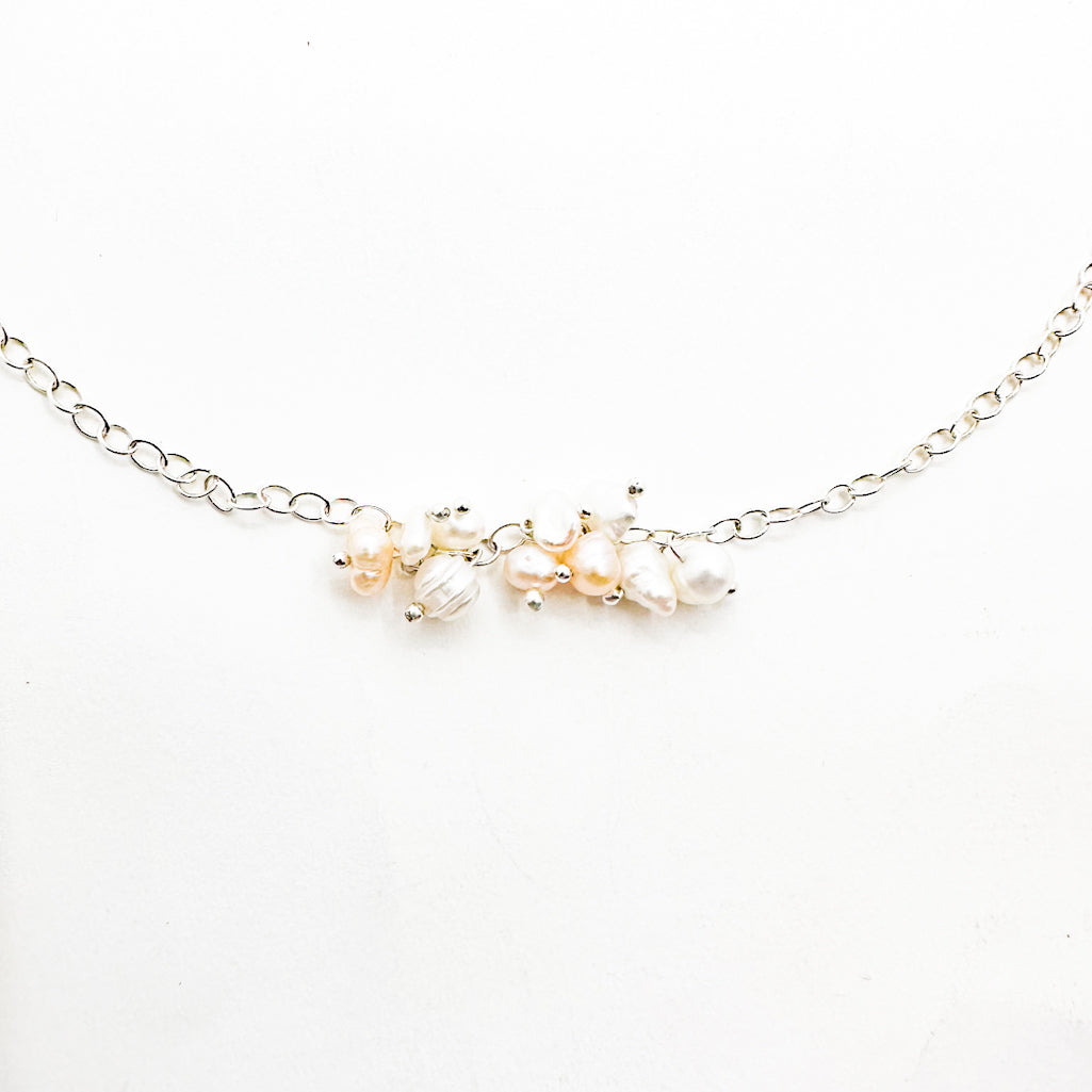Honeysuckle Pearl Necklace
