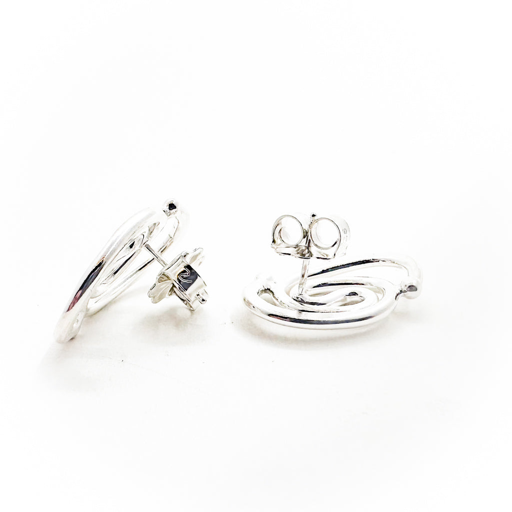 Sterling Classic Link Earrings