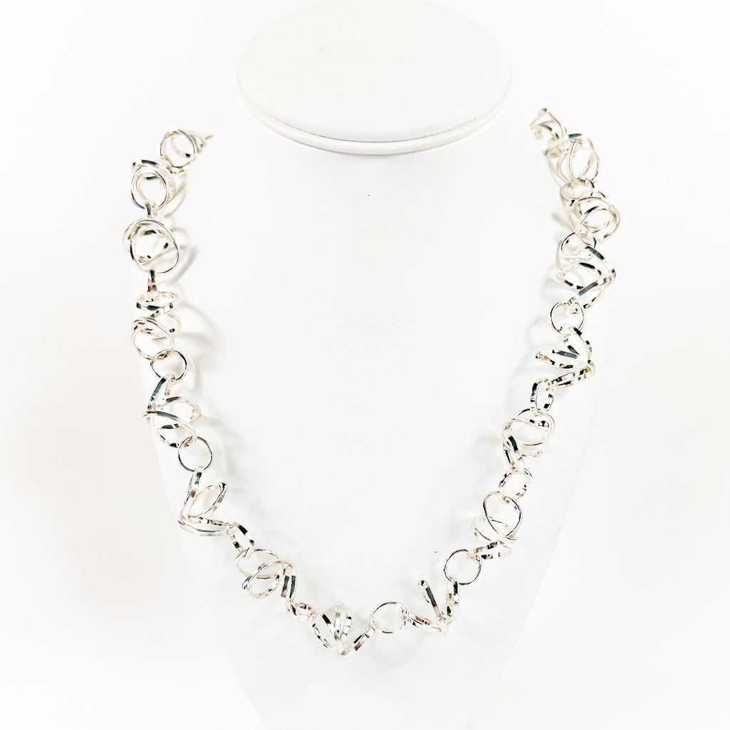 Small Curly Girl Necklace