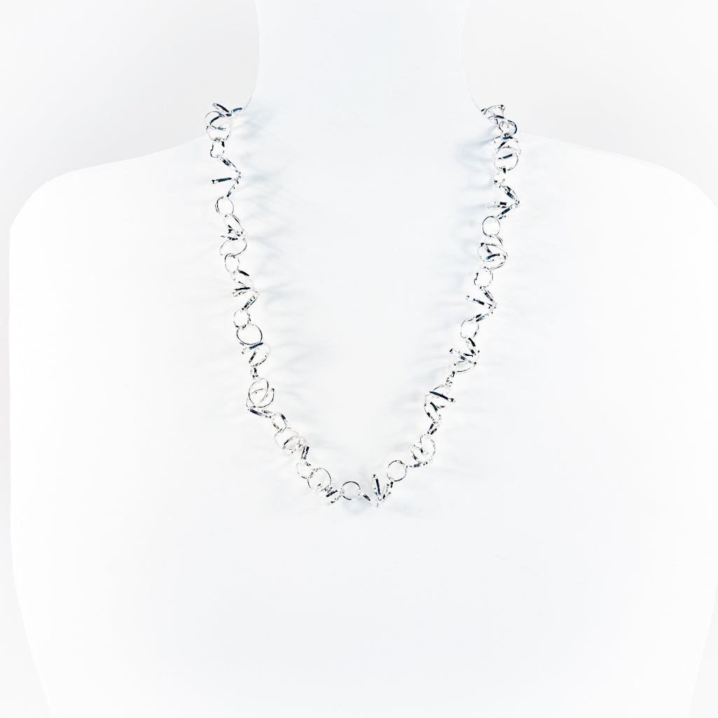 Small Curly Girl Necklace