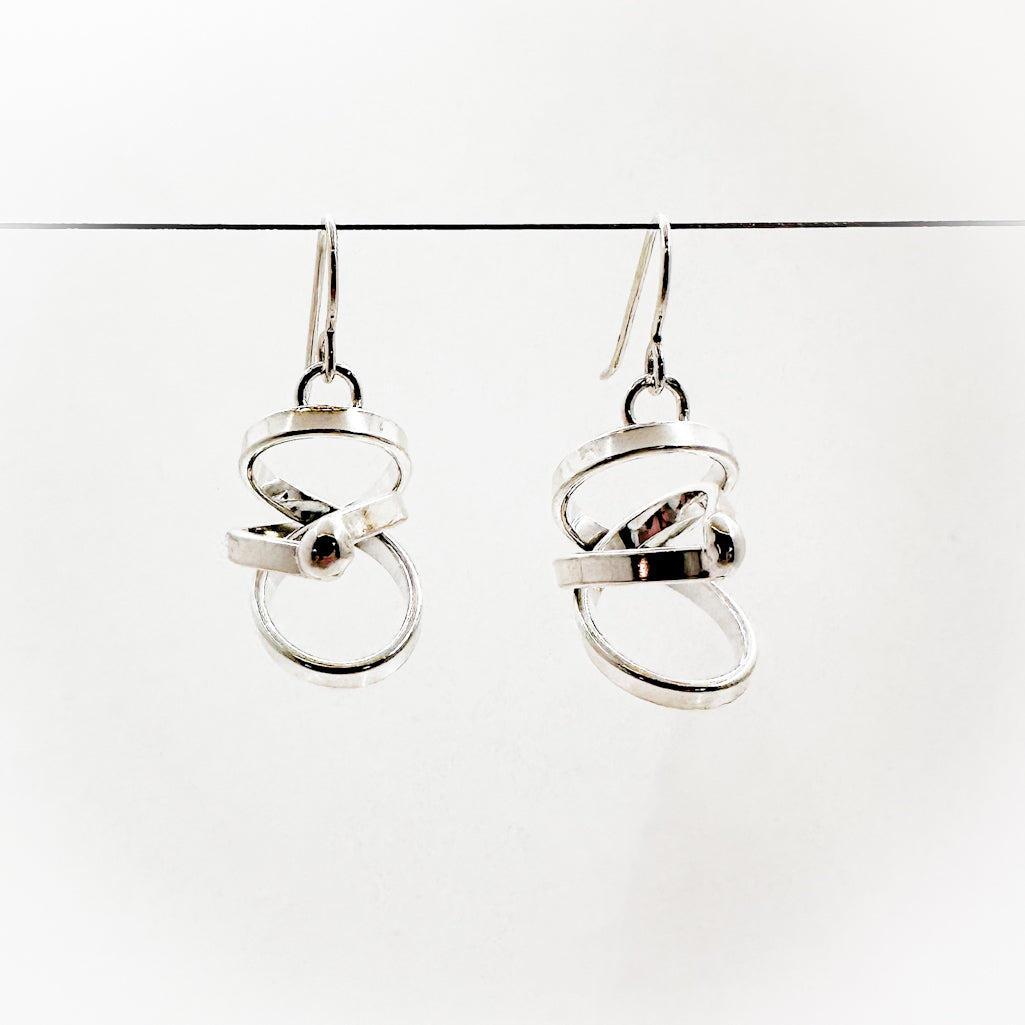 Small Curly Girl Earrings