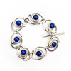 Classic Link Bracelet with Lapis