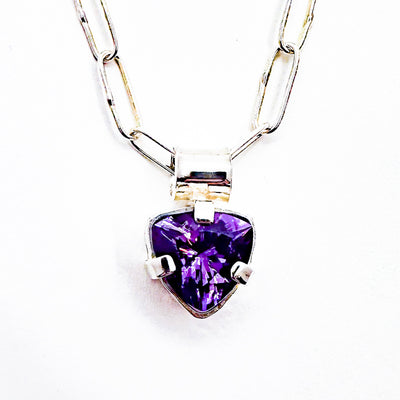 Significant Necklace with Amethyst
