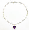 Significant Necklace with Amethyst