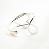 Sterling Looped End Heart Cuff