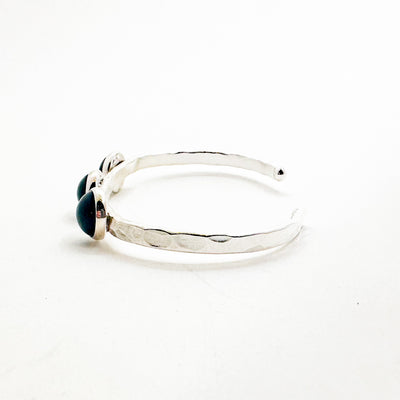 Sterling Dale Cuff with Black Onyx