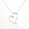 Large Jane Heart Necklace