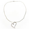 Large Jane Heart Necklace
