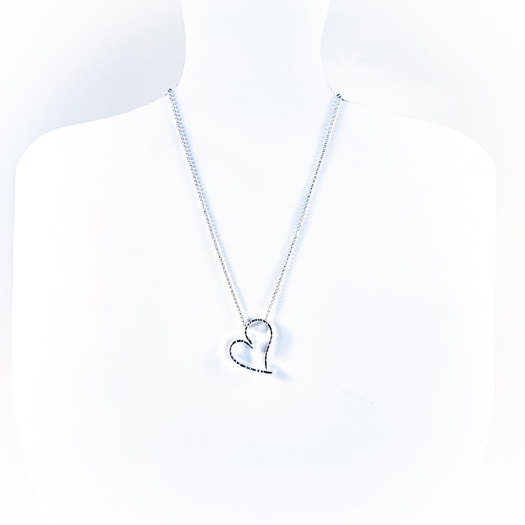 Large Jane Heart Necklace