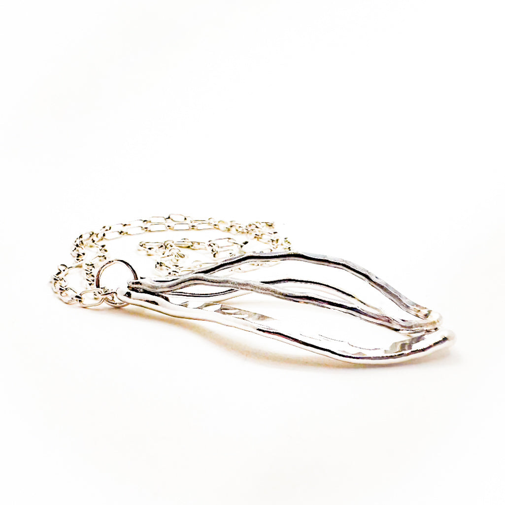 Double Leaf Necklace