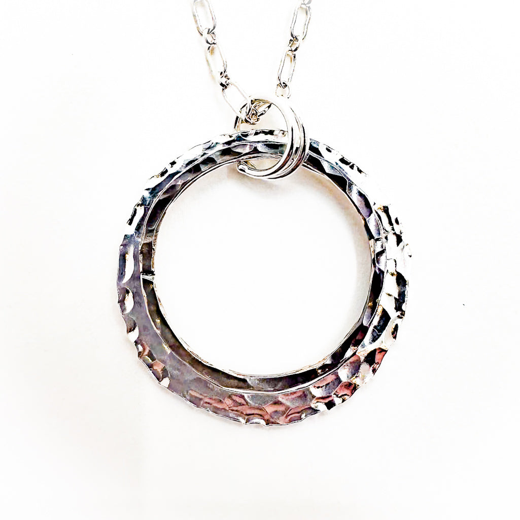 Double Circle Necklace