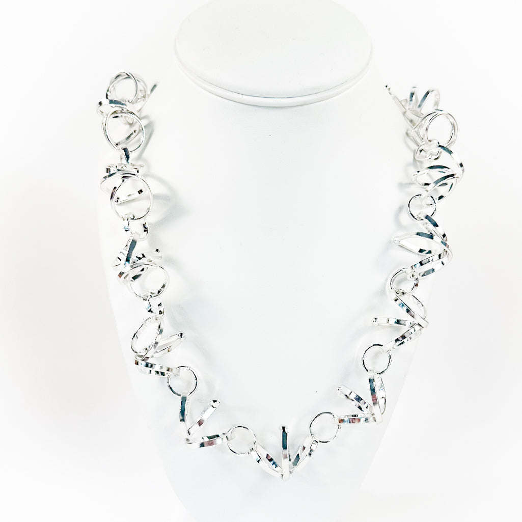 Medium Curly Girl Necklace