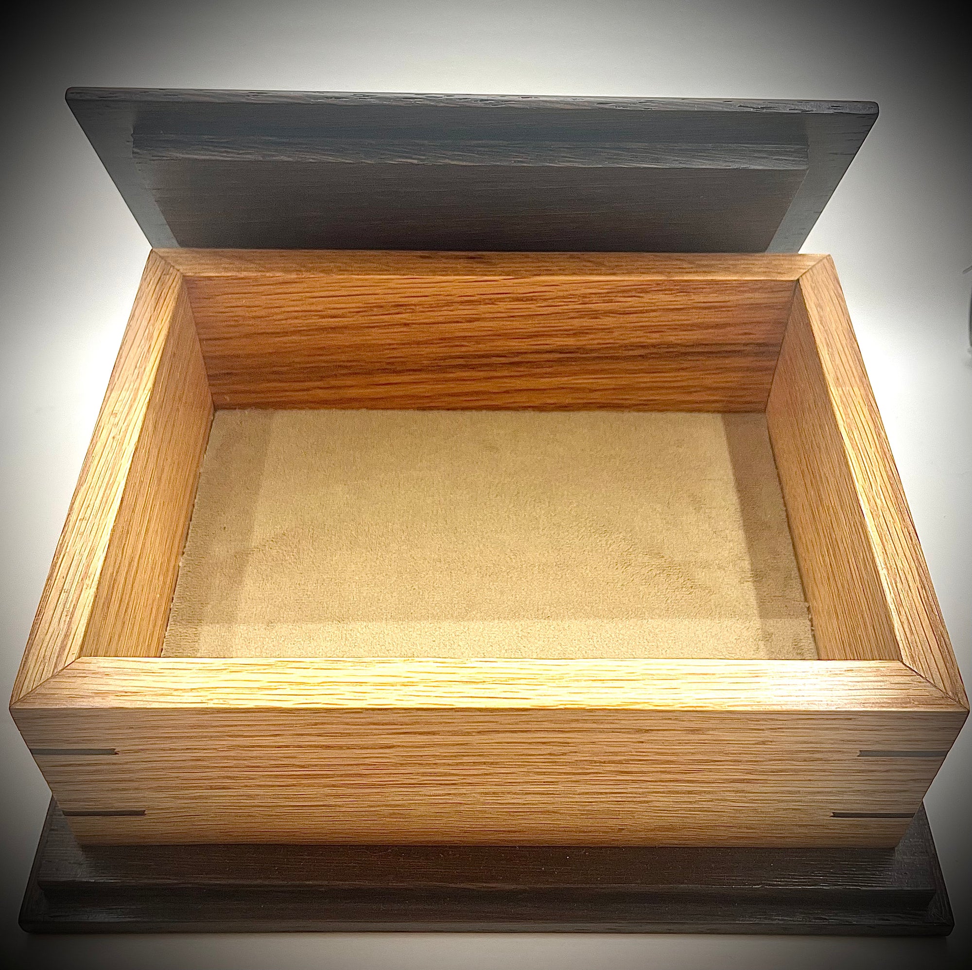 Decorative Red Oak Box
