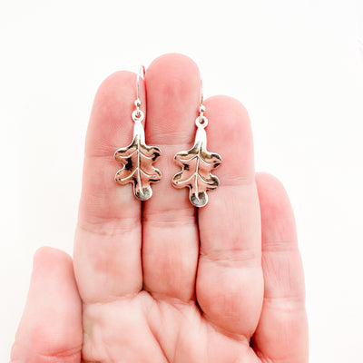 Oak Leaf Earrings