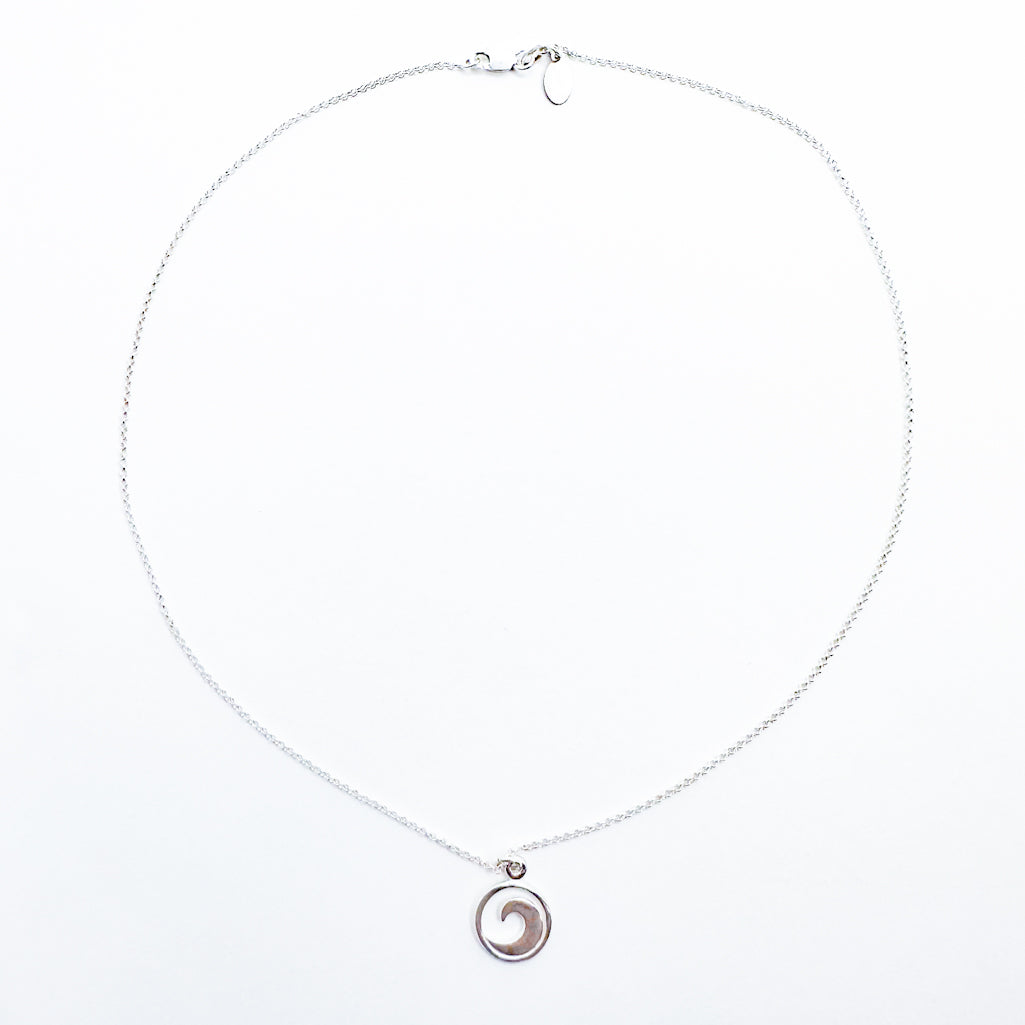 Small Wave Necklace