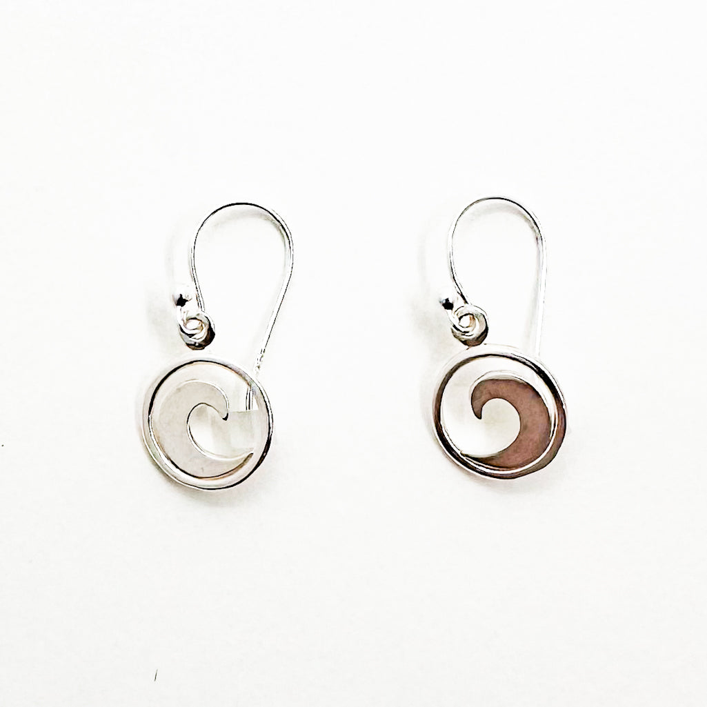 Small Wave Earrings
