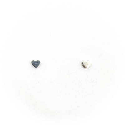 Sterling Sweetheart Post Earrings