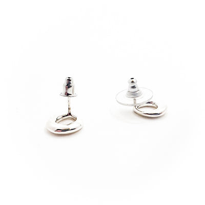 Sterling Small Loop Earrings