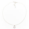 Sterling Small Loop Necklace