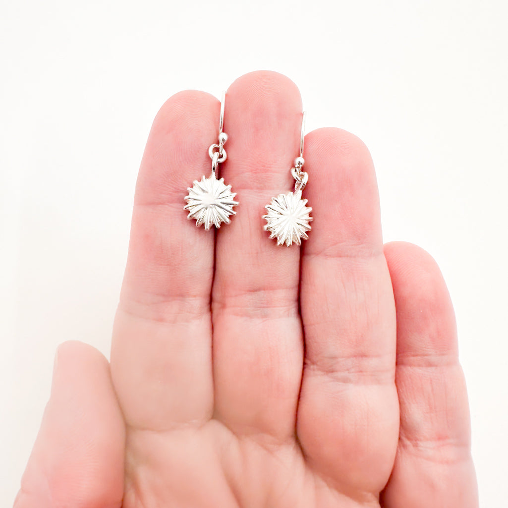 Sterling Sun Sparkle Earrings