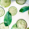 Glass Plate with Lime