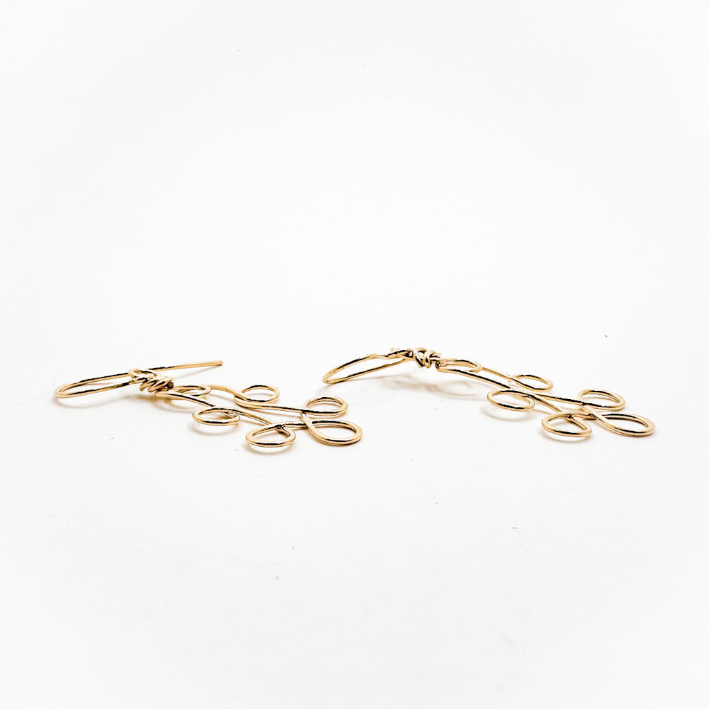 Winding Earrings
