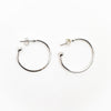 Peek-A-Boo Hoop Earrings with Emerald