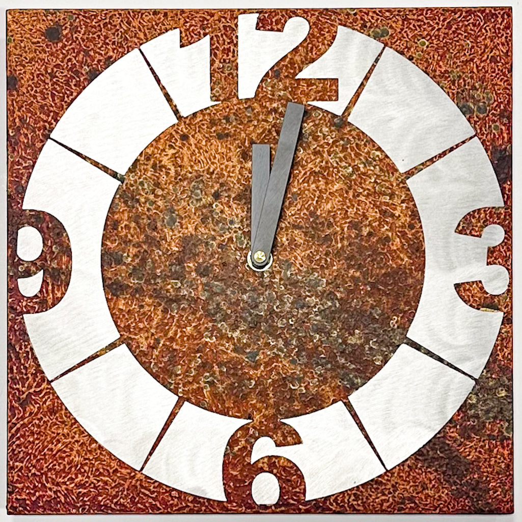 Burly Wall Clock in Dessert