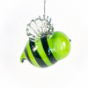 Green Blown Glass Bee