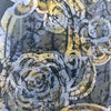 Black & Gold Batik Scarf