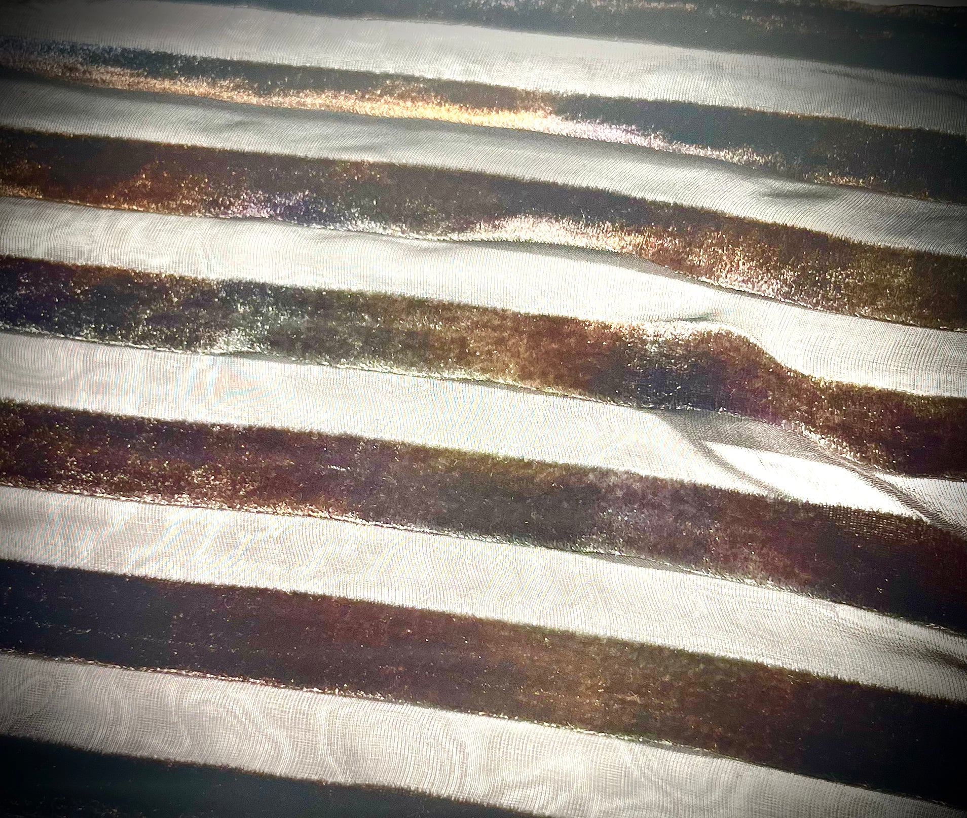 Velvet Burnout Silk Scarf