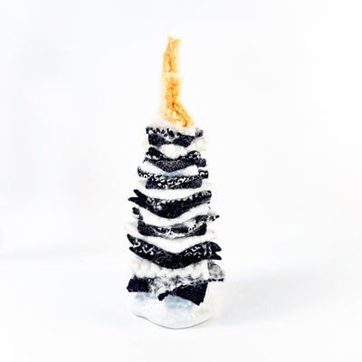 Small Neutrals Christmas Tree with Gold Star