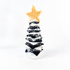 Small Neutrals Christmas Tree with Gold Star