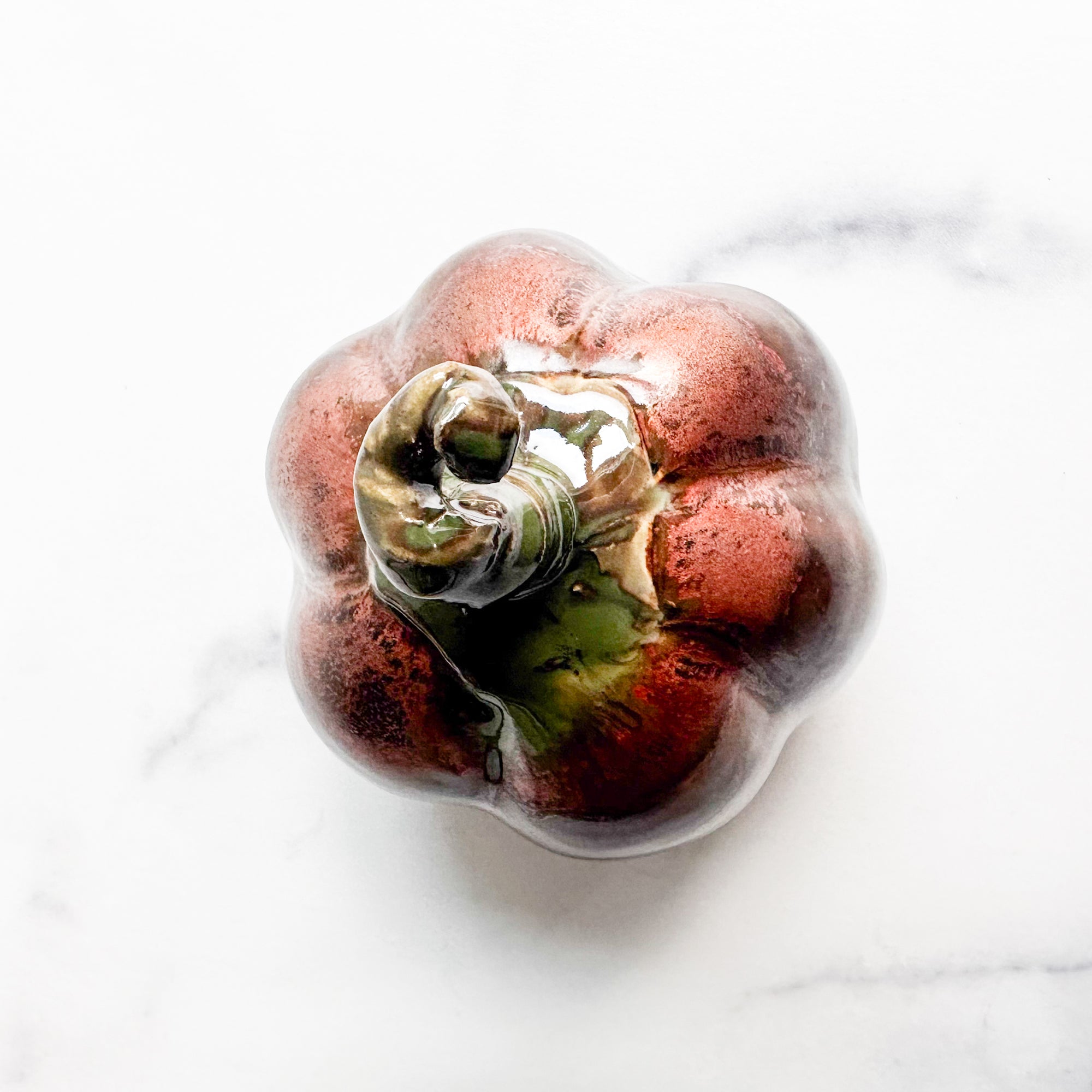 Small Plum & Copper Pumpkin