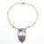 Amethyst, Opal and Moonstone Pendant Necklace