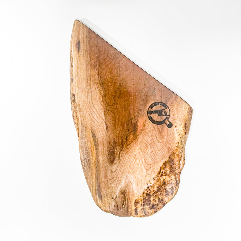 Curved Cherry Charcuterie Board