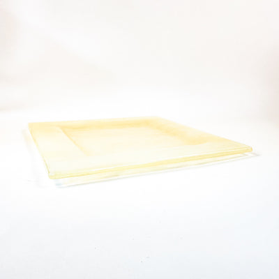 Vanilla Swirl Plates (set of 4)