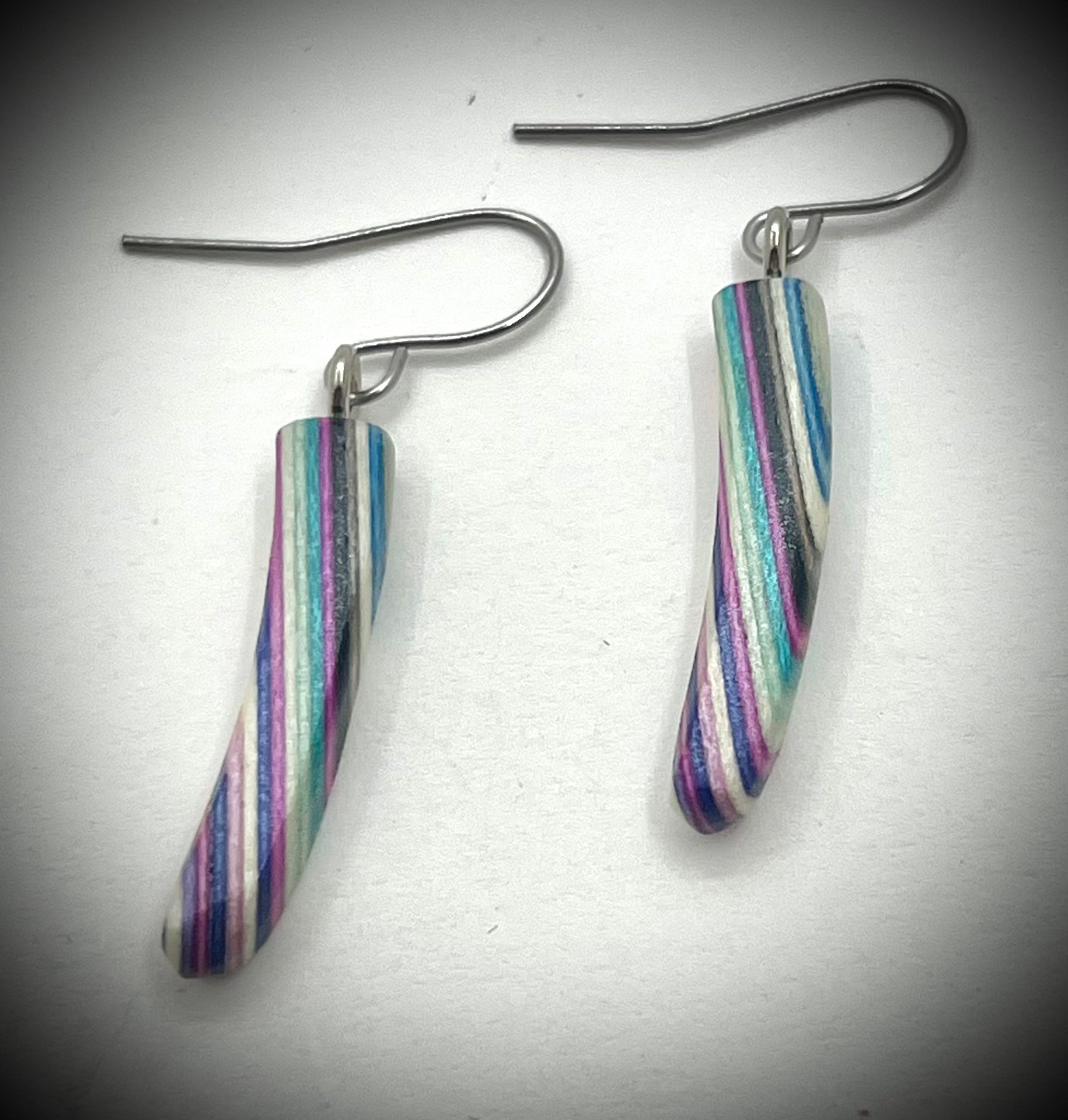 Skinni-Mini Wood Earrings