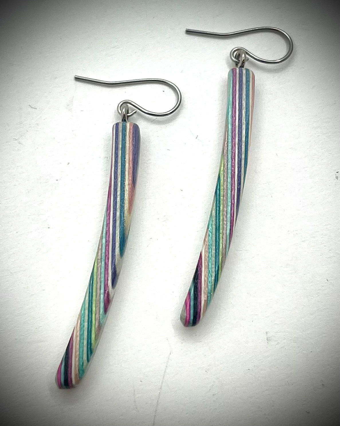 Skinny Wood Earrings