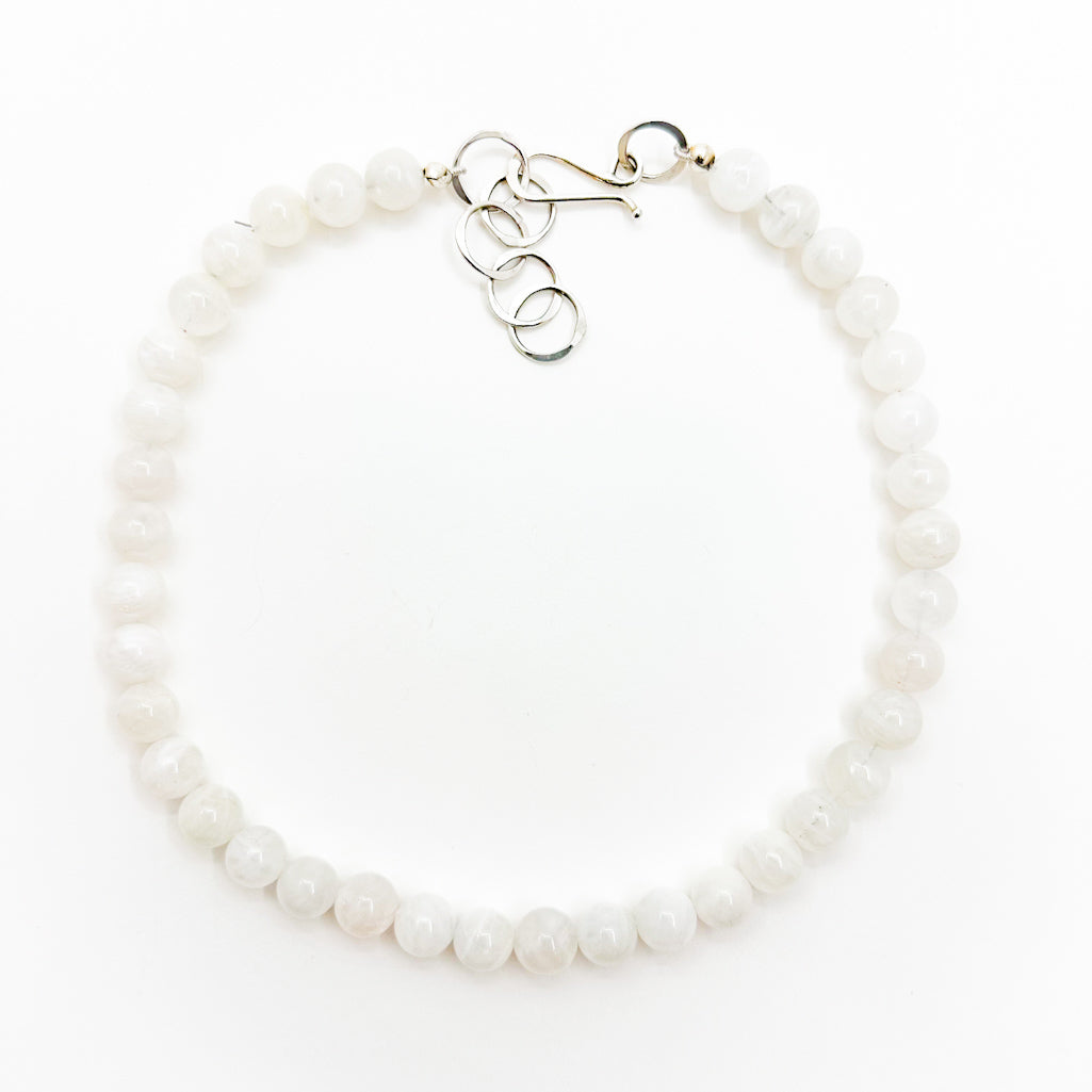 Sterling Moonstone Necklace