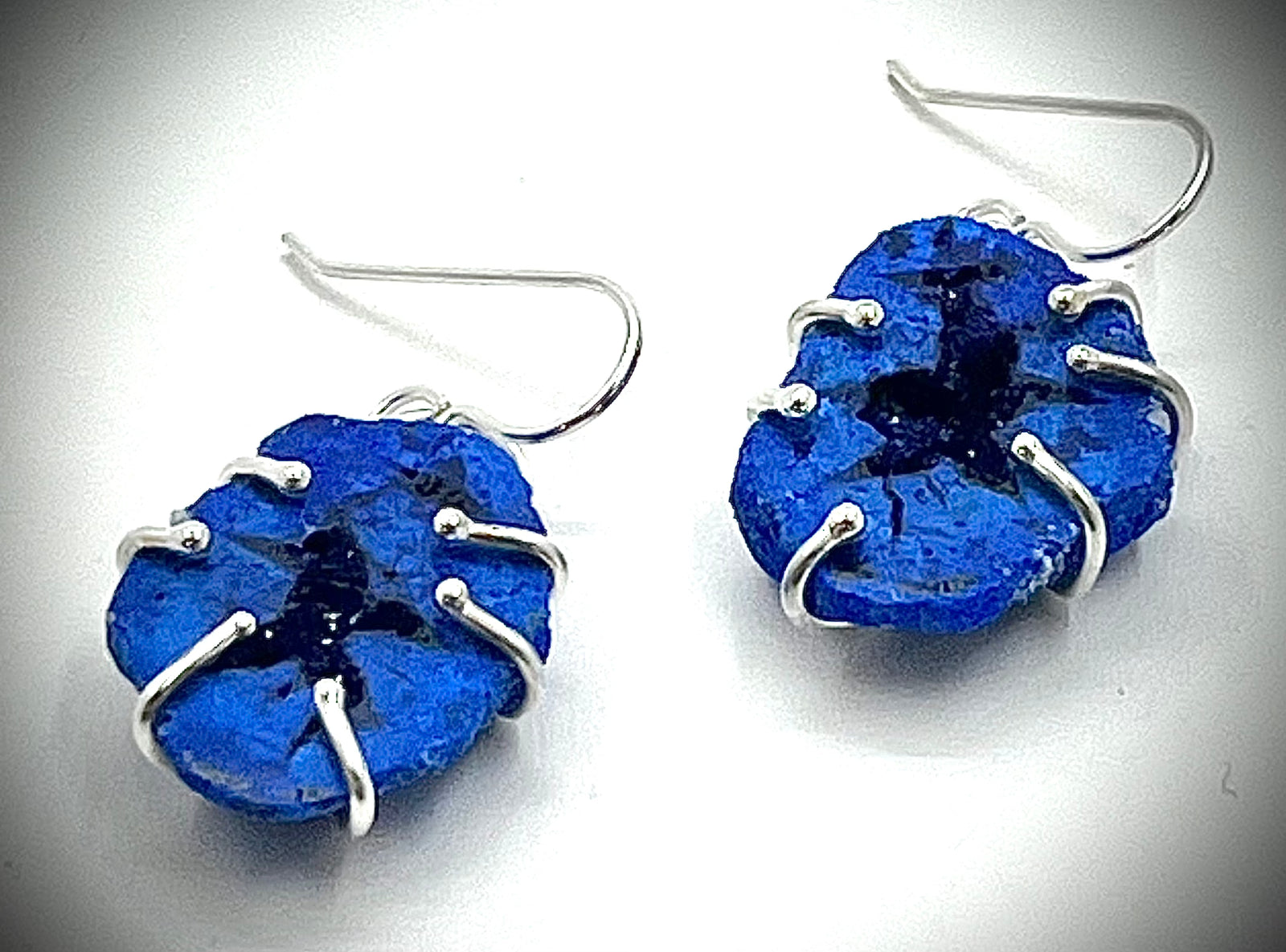 Embraceable You Earrings in Azurite